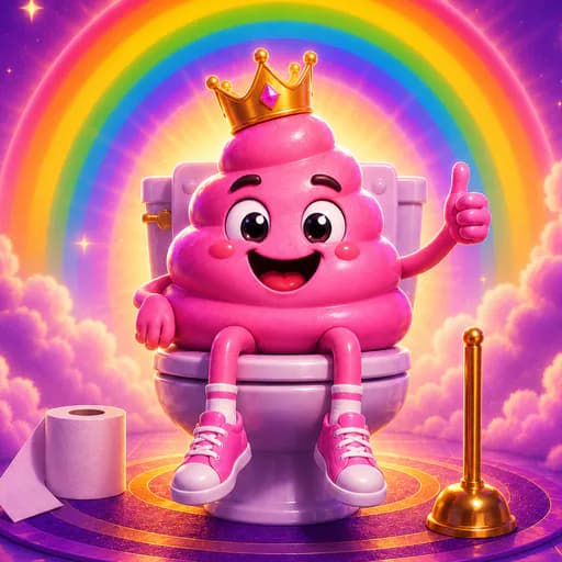 Poop Maxxing app icon — daily gut wellness tracker