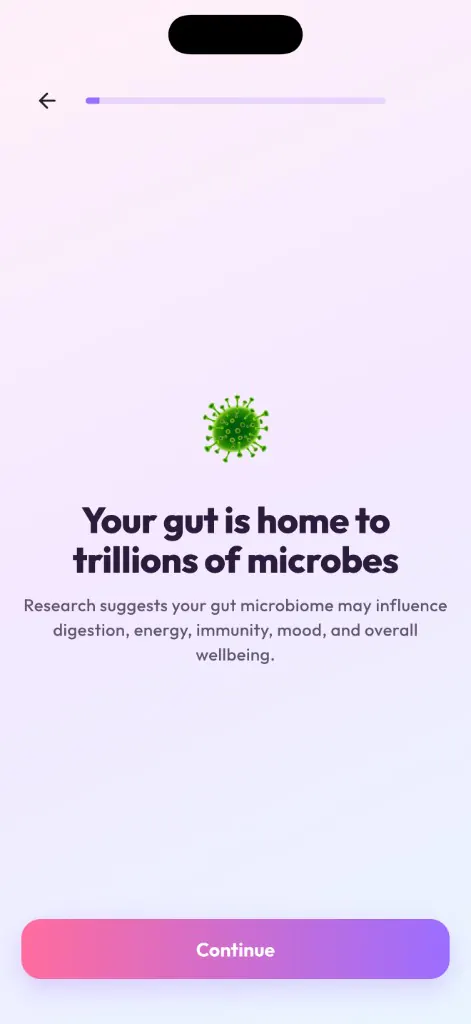Poop Maxxing gut microbiome onboarding — your gut is home to trillions of microbes